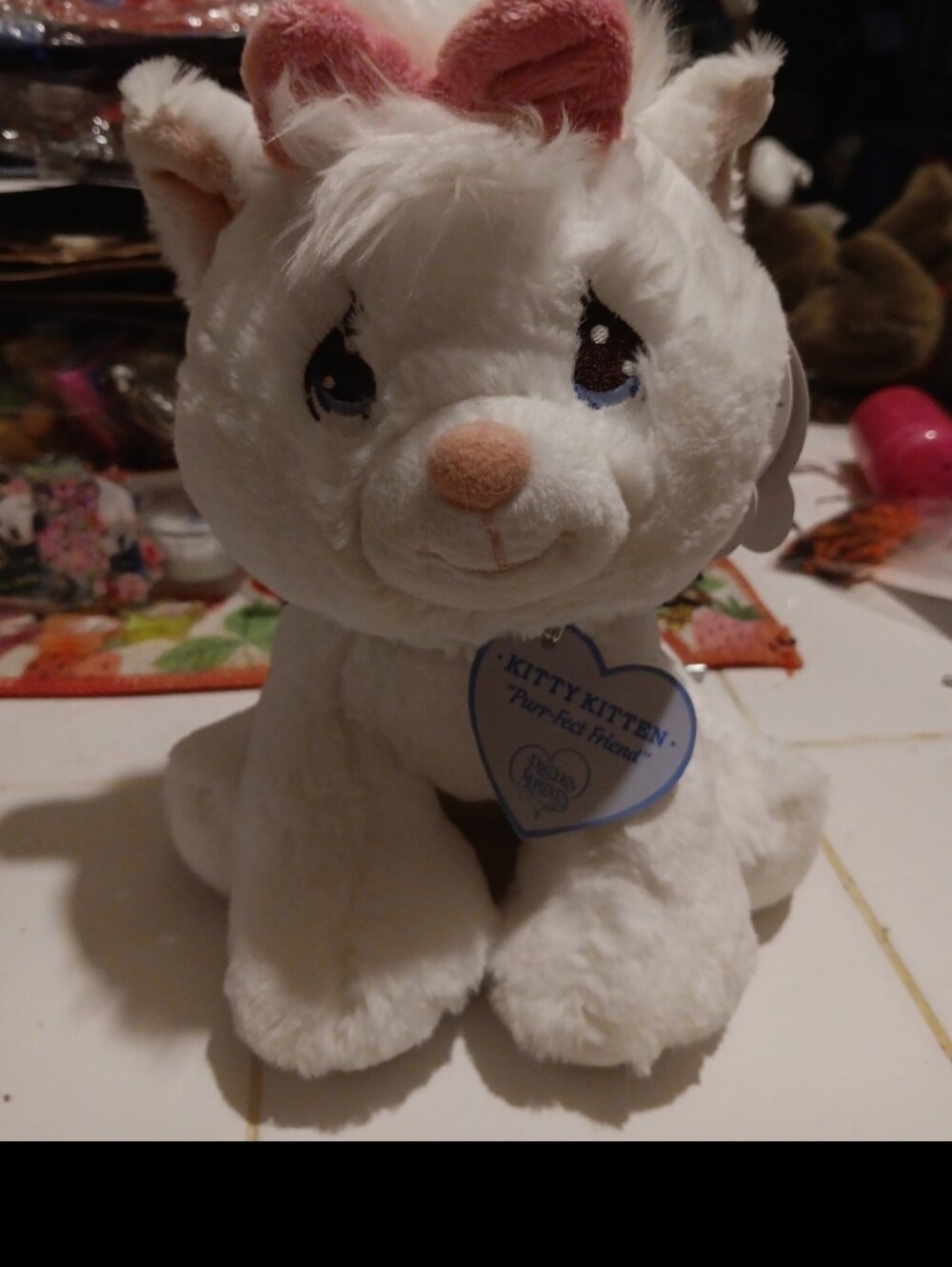 2016 precious moments cat plush